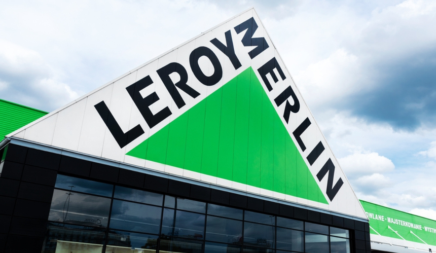 Leroy-Merlin szyld 