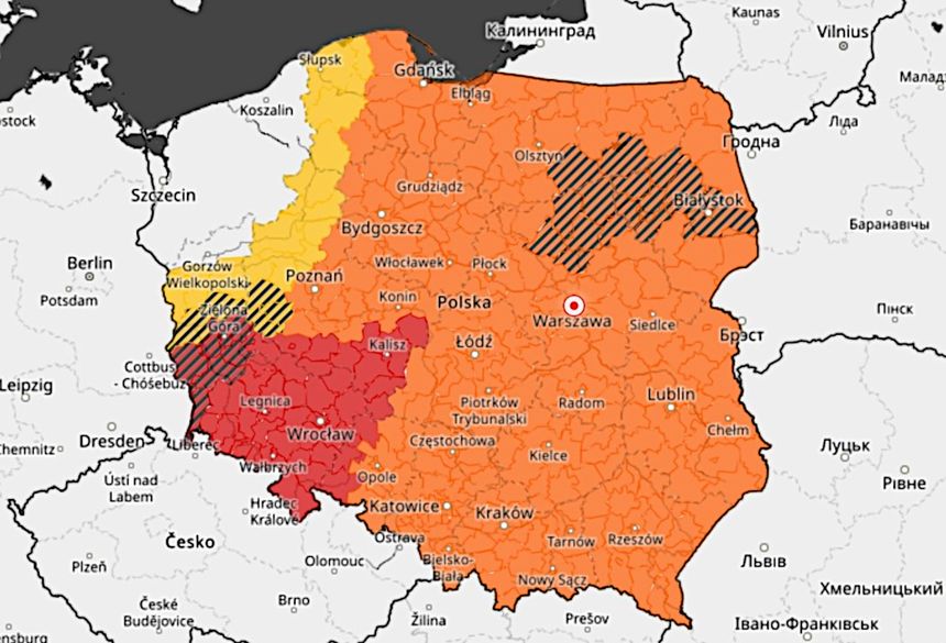 imgw ostrzeżenia