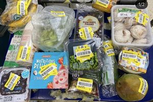 Produkty wegańskie w sklepie 