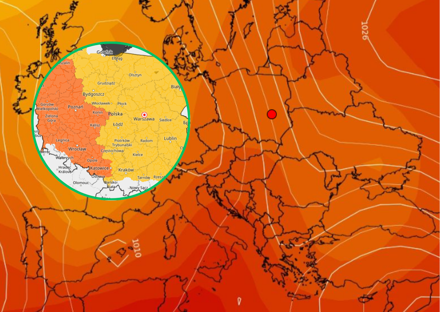 Alerty pogodowe niemal w całej Polsce
