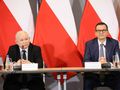 Mateusz Morawiecki i Jarosław Kaczyński
