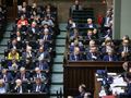 Posłowie na sali sejmowej