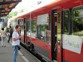 Pociąg na dworcu Toruń Główny