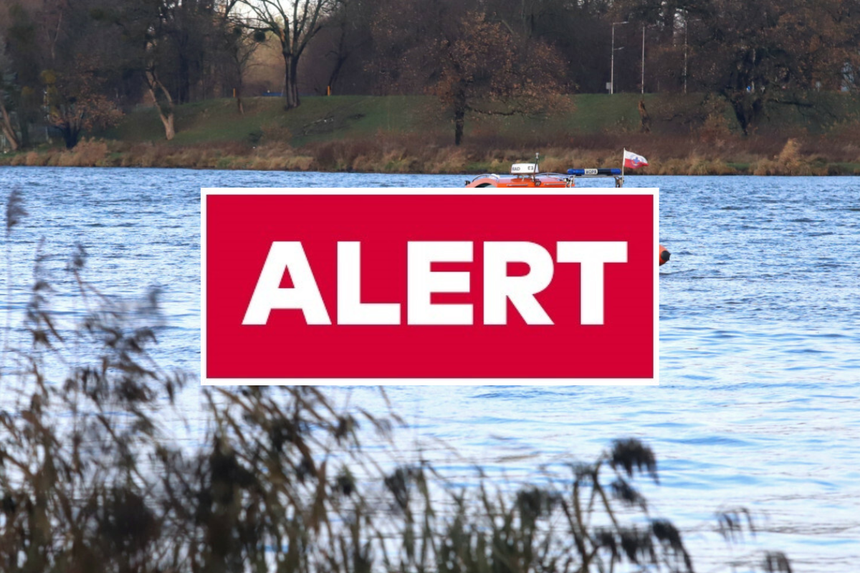 Czerwony alert pod Wrocławiem