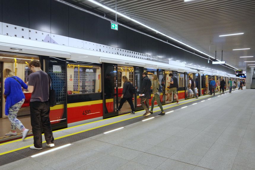 warszawskie metro, zdj. ilustracyjne