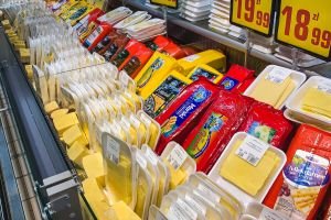 Sery w supermarkecie