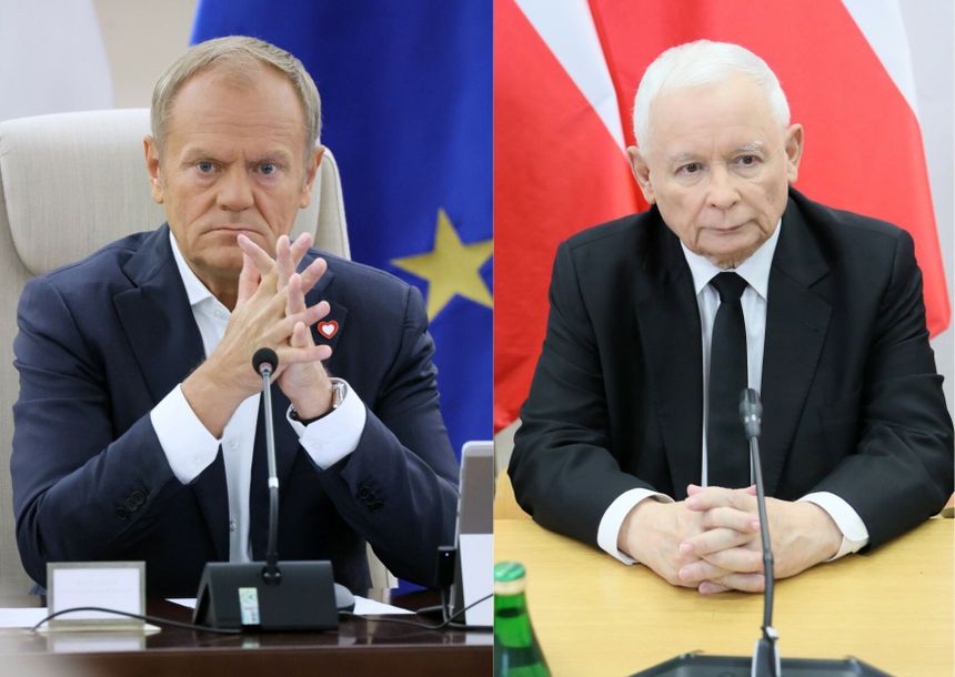 Donald Tusk/Jarosław Kaczyński