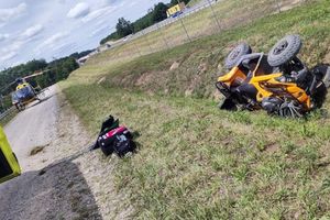 Quad wypadek
