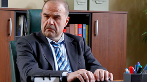 Cezary Żak w serialu "Ranczo"