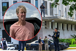 Ryan Routh, budynek sądu federalnego w West Palm Beach. na Florydzie
