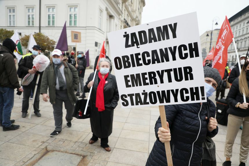 emerytury stażowe
