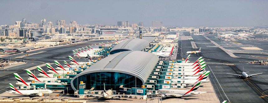 Lotnisko w Dubaju