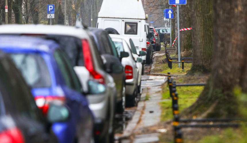Strefa płatnego parkowania niestrzeżonego w Warszawie