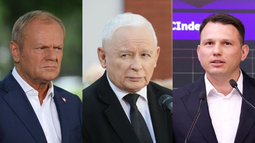Tusk, Kaczyński, Mentzen