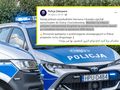 Arabskie komunikaty policji