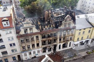 pożar poznań