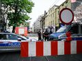 Pożar kamienicy w Poznaniu