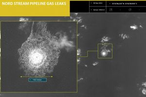wyciek gazu z Nord Stream