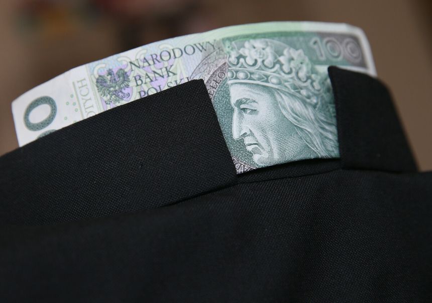 banknot za koloratką