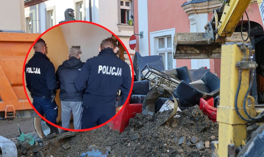 Zniszczony Lądek-Zdrój, szabrownictwo