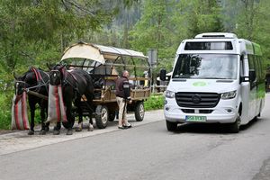 Bus elektryczny nad Morskie Oko