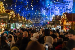 Jarmark na placu Wolności w Poznaniu