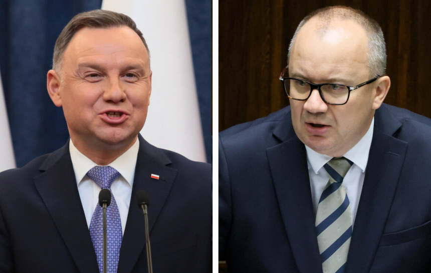 Andrzej Duda i Adam Bodnar