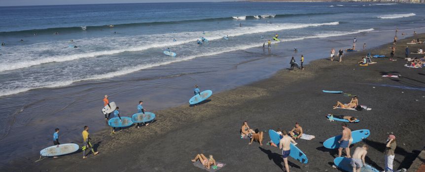 Na Gran Canarii zamknięto kilka plaż