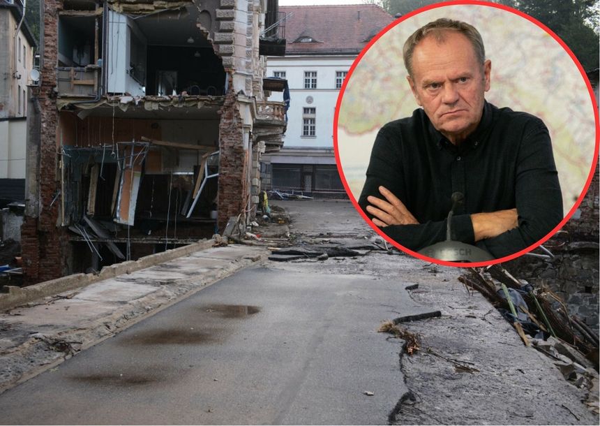 Donald Tusk do powodzian: Nie ma się co oszukiwać