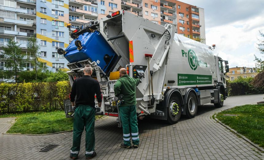 Śmieciarka Pronatura z Bydgoszczy