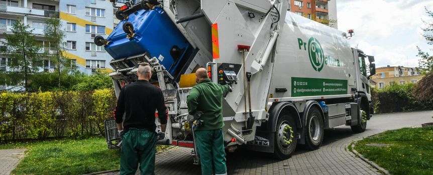 Śmieciarka Pronatura z Bydgoszczy
