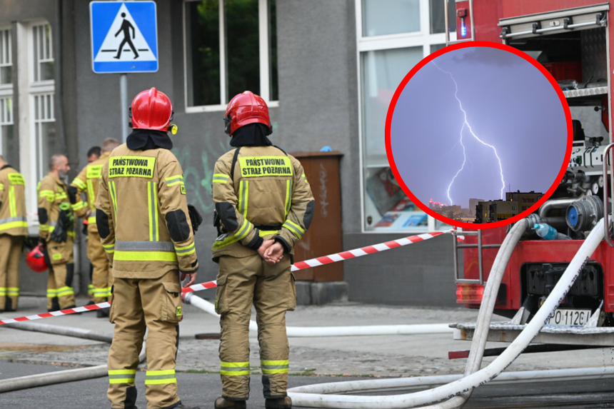 Pożar w Jeleniej Górze