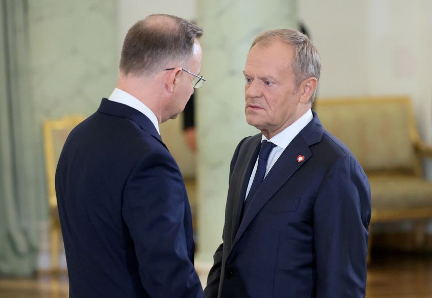 Andrzej Duda ujawnia kulisy rozmowy z Tuskiem