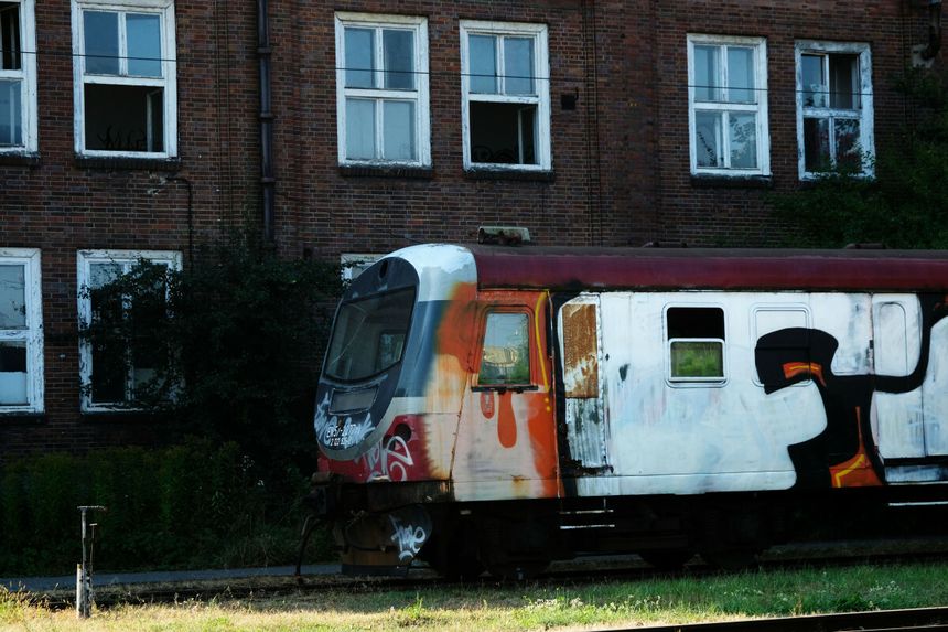 Cmentarzysko pociągów w Toruniu