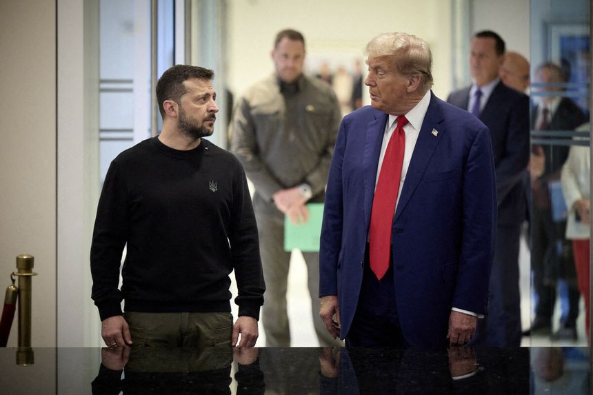 Trump i Zełenski