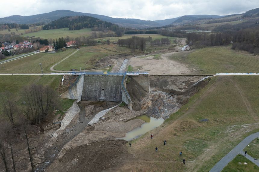 przerwana tama w Stroniu Śląskim