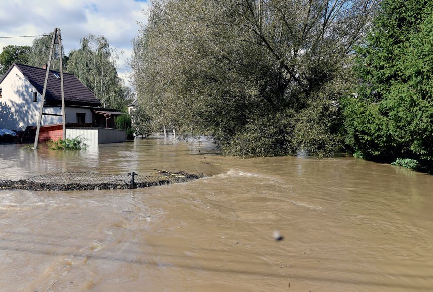 Miejscowość Chałupki pod wodą