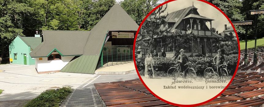 Jaworze - amfiteatr, Zakład wodoleczniczy i borowinowy Willa „Marya”