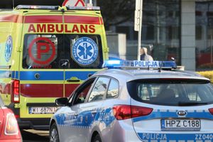 Policja i ambulans