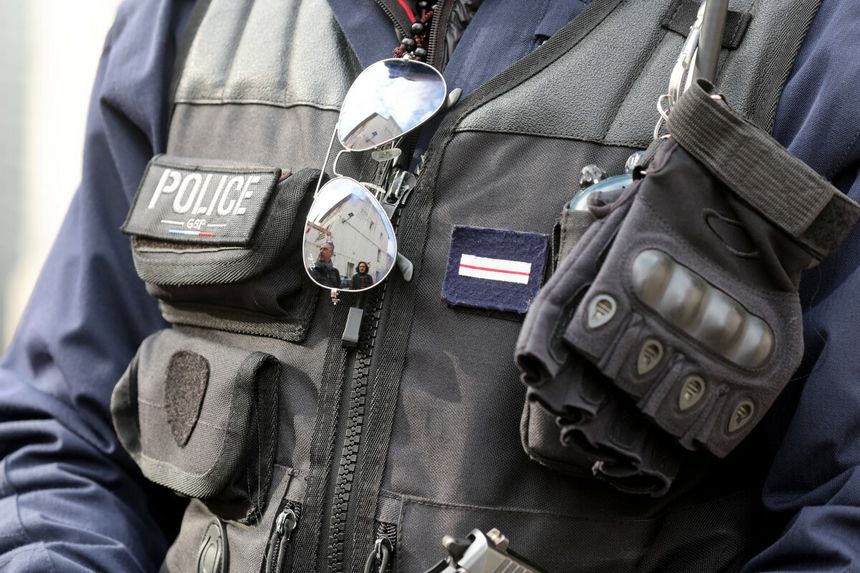 Policja w Marsylii - zdj. ilustracyjne