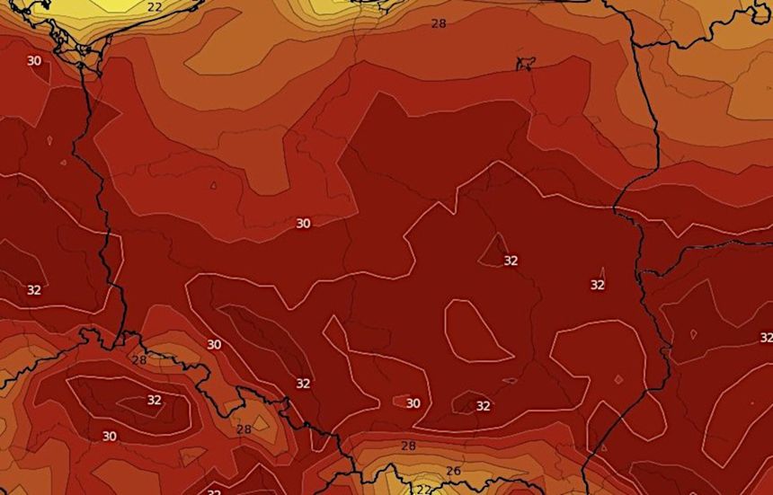 upały w Polsce