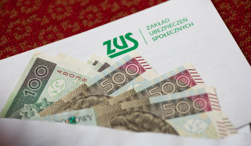 Pieniądze ZUS 