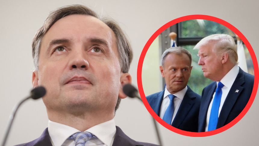 Ziobro, Tusk, Trump