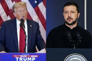 Donald Trump, Wołodymyr Zełenski