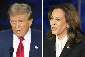 Donald Trump, Kamala Harris
