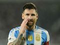 Lionel Messi podczas meczu z Boliwią