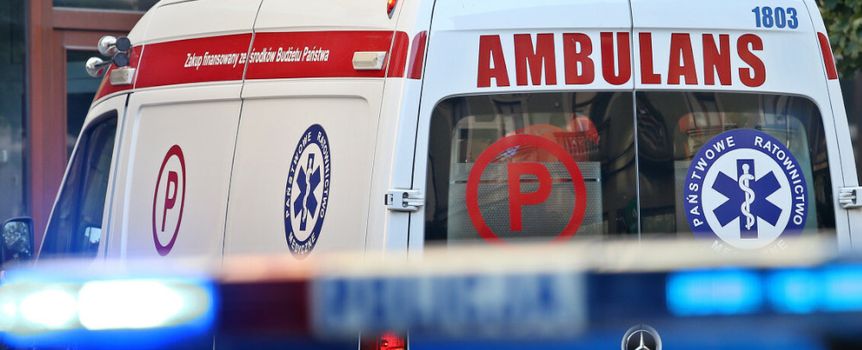 Karetka, policja