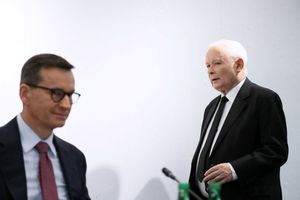 Mateusz Morawiecki i Jarosław Kaczyński