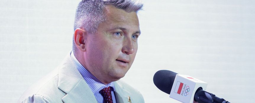 Prezes PKOL Radosław Piesiewicz