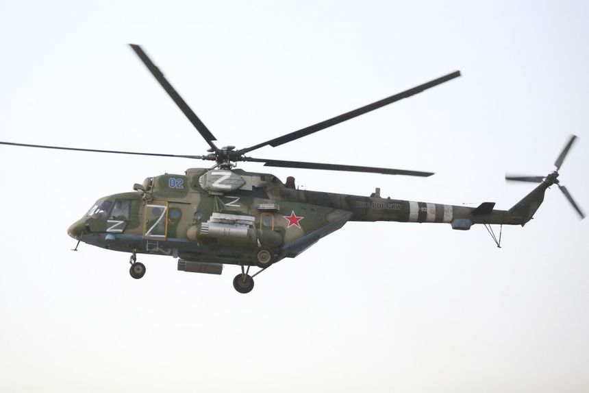 Rosyjski śmigłowiec Mi-8